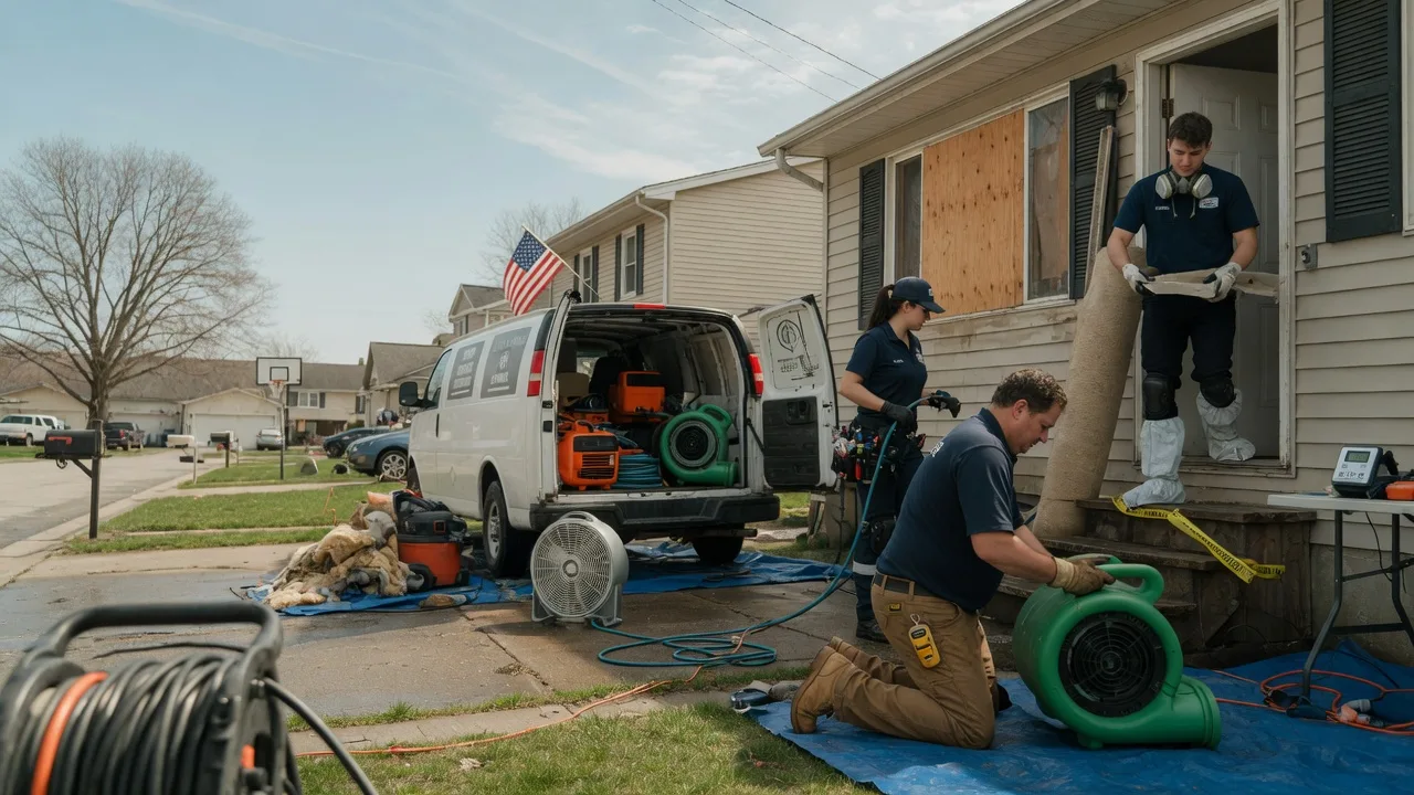 Water Damage Restoration in Marland, OK near me